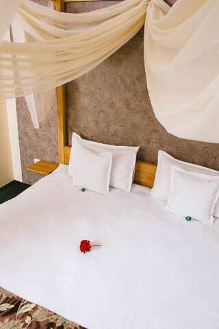 Отели типа «постель и завтрак» Pensiune Restaurant Flamingo Сигету-Мармацией Большой двухместный номер с 1 кроватью-2